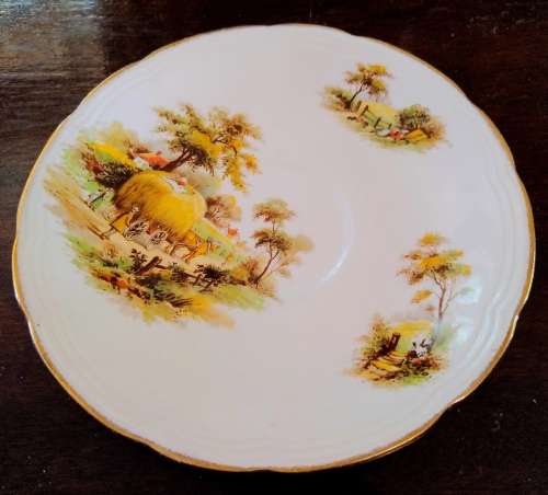 The Hayride `Alfred Meakin` saucer 14.5cm