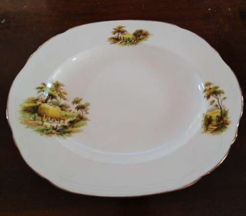 Alfred Meakin meat serving plate - The Hayride 32cm