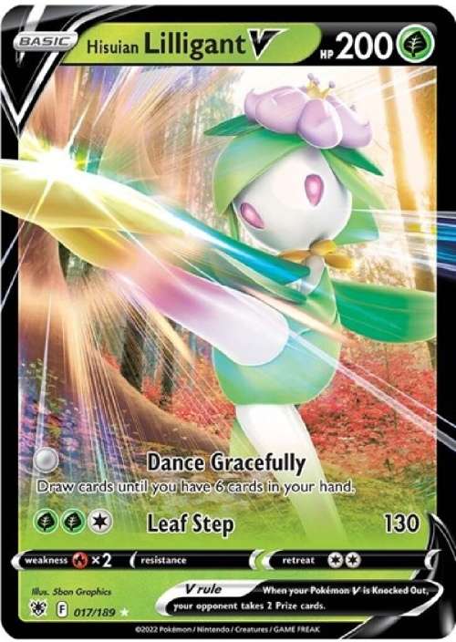 Hisuian Lilligant V - SWSH10: Astral Radiance