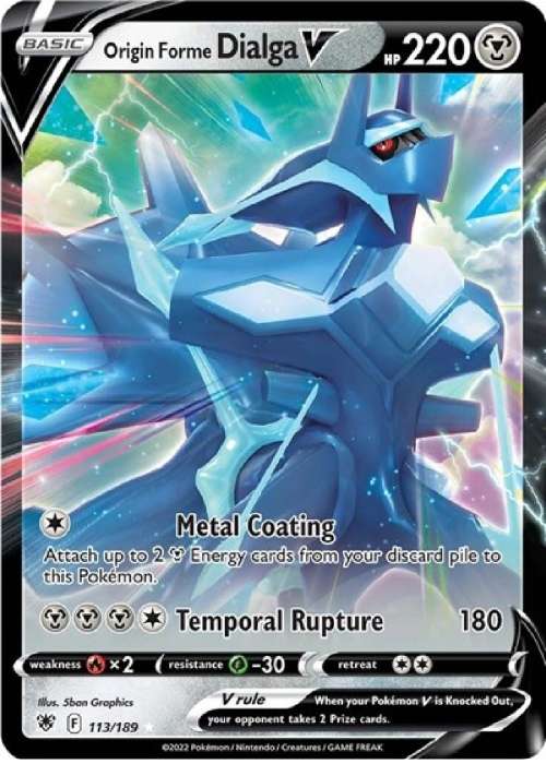 Origin Forme Dialga V - SWSH10: Astral Radiance