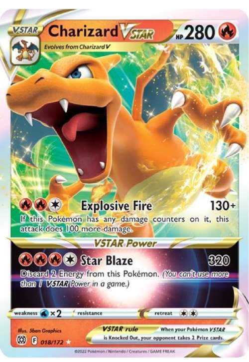 Charizard VSTAR - SWSH09: Brilliant Stars