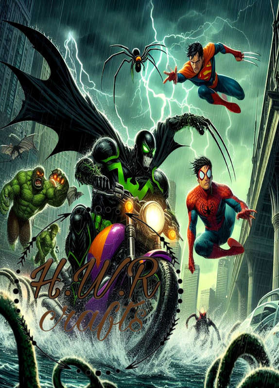 Printable Superhero Poster