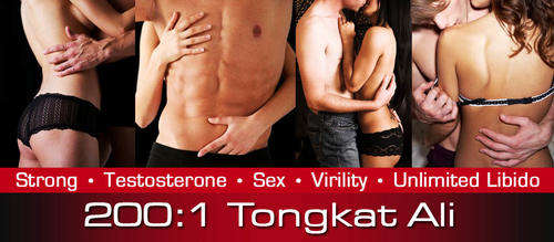Tongkat Ali  Ratio 200 :1 500mg  x 60 Capsules TESTOSTERONE UP!!!!!