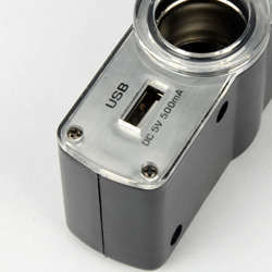 NEW 3 in 1 Car USB Triple Socket Cigarette Lighter Adapter