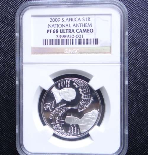 2009 Silver R1 PF68UC National Anthem