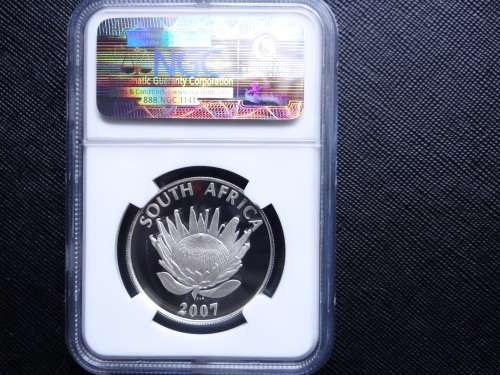 2007 PF69UC 2007 Silver R1 - Nelson Mandela