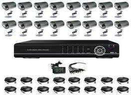16 Camera CCTV Security Recording System With Internet & 3G Phone Viewing HDMI DVR