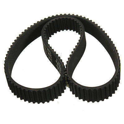 Escooter Electric Scooter 120W Replacement Belt 384mm Length Drive Belt HTD 384-3M-12
