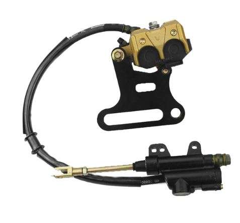 REAR HYDRAULIC BRAKE ASSEMBLY CALIPER CYLINDER For DIRT PIT BIKE ATV 70cc 110cc 125cc 140cc 150cc 20