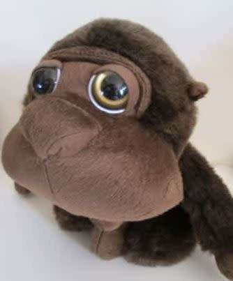 Big Headz Monkey Soft Toy