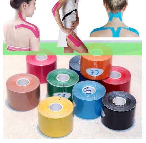 5m x 5cm Kinesiology Sports Muscles Care Elastic Physio Therapeutic Tape