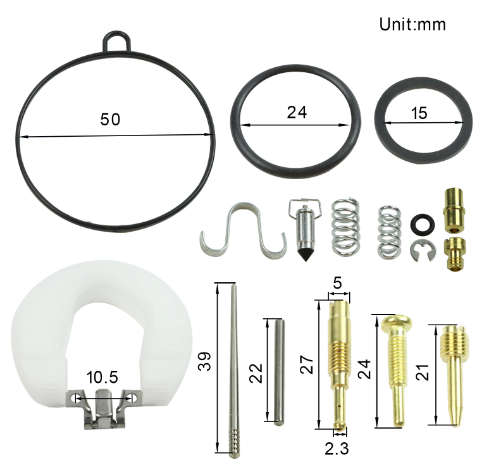 Carburetor Repair Kit  19mm for 50cc 70cc 90cc 110cc 125cc for PZ19 and similar
