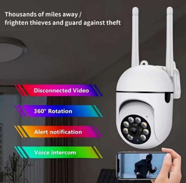 WIFI monitoring camera, Hi Definition intercom home security camera, remote night vision
