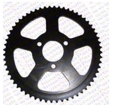 POCKET BIKE REAR SPROCKET 25H