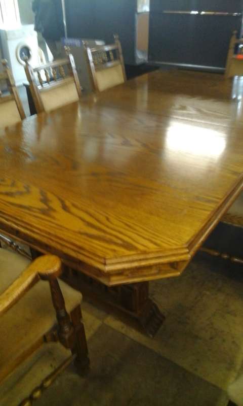 Vintage Oak Dining Table