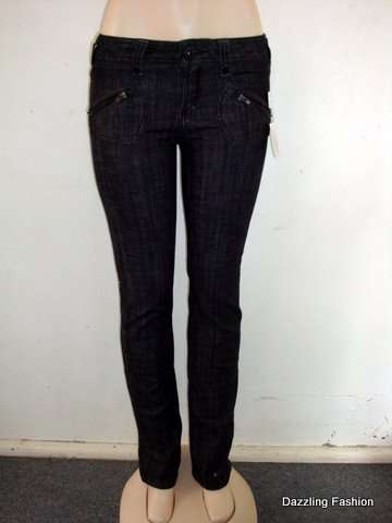 ID LADIES  BLACK SKINNY STREACHY DENIM SIZE 34--36