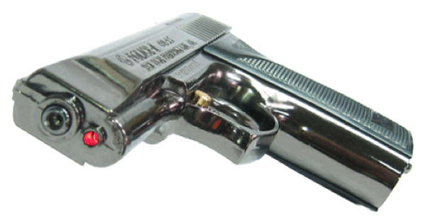 Police II 20-Shot Gas Gun with Laser Beam + Belt Holster