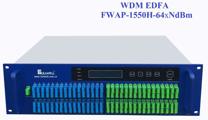 Fullwell EDFA FWAP-1550H-64XNdBm (32 in/32 out) Optical Signal Amplifier