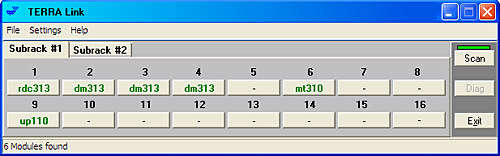 TERRA CMH-3000 Digital modular headend (CT 120B and RD 110B available)