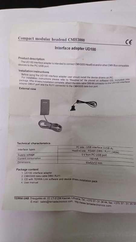 Terra UD100 Interface Adapter