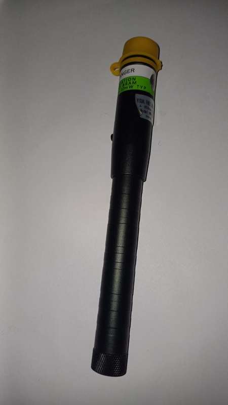 10MW Fiber visual fault locator light / Test Pen Optical  650nm 10mW