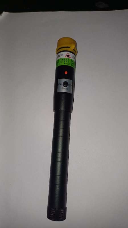 10MW Fiber visual fault locator light / Test Pen Optical  650nm 10mW