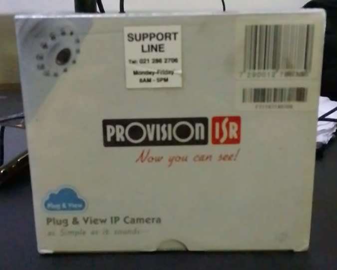 Provision ISR IP Camera | Easy Setup | View From Android & Iphone | F-717