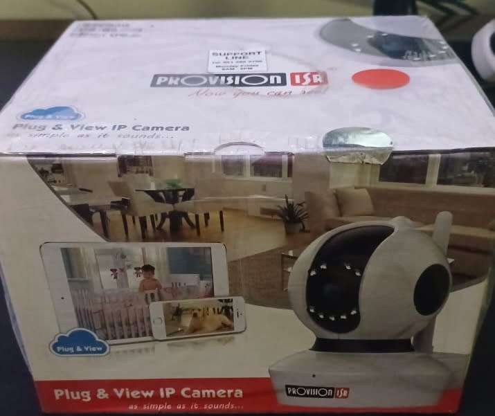 Provision ISR Pan/ Tilt IP Camera | Easy Setup | Smartphone App | PT-737E