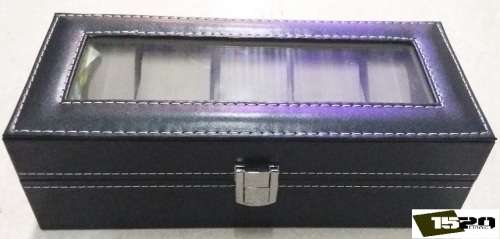 5 Slots PU Watch Case