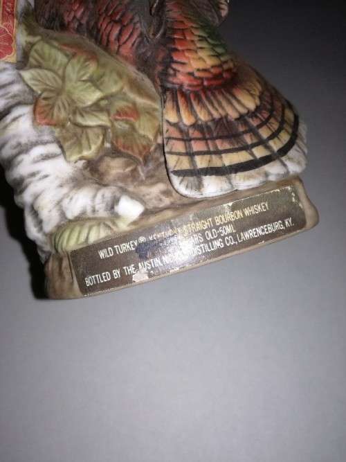 Unopened 1984 Austin Nichols Wild Turkey Decanter #6