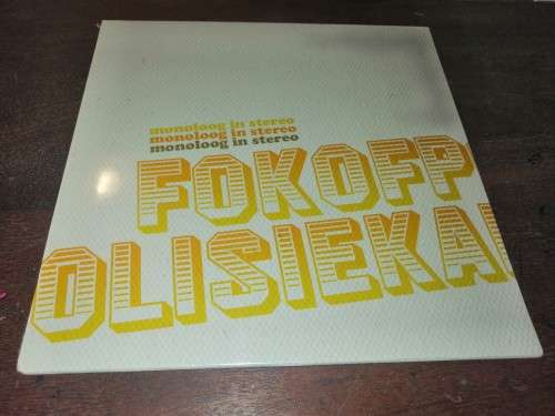 Fokofpolisiekar - Monoloog in stereo (brand new sealed)
