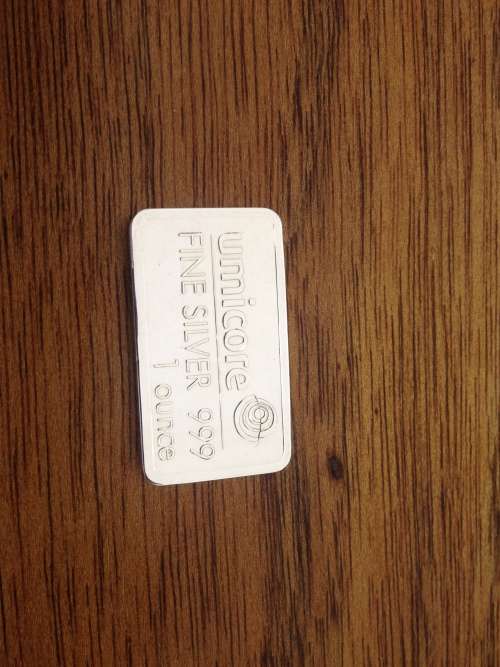 Fine Silver .999 1 ounce bar