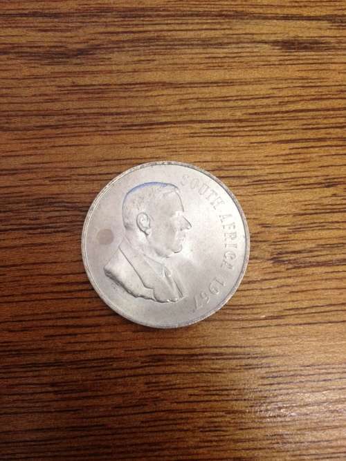 1967 Silver R1 coin