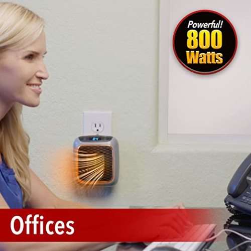 Ontel Handy Heater Turbo 800 Wall Outlet