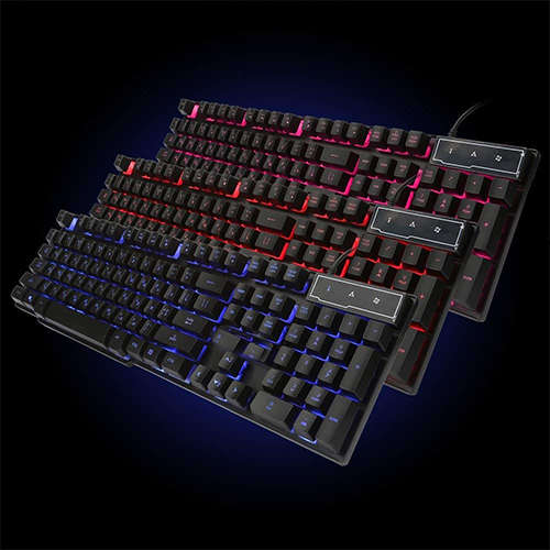 Wired Full Key Computer Gaming Keyboard Laptop Keyboard With Backlight