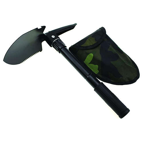 Military Portable Folding Camping Shovel and Pickaxe Military Outdoor Survival Multi-Tool