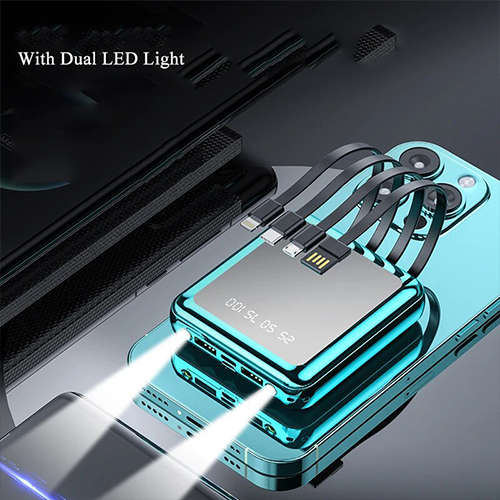 10000Mah Led Power Bank Portable Charger