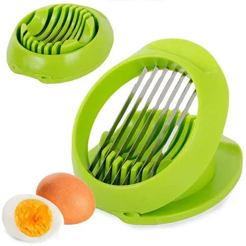 Boiled Egg Cutting Tool Plastic Egg Slicer