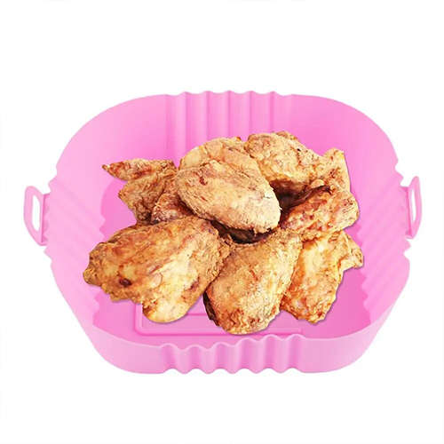 Air Fryer Silicone Lined Reusable Fryer Basket for Kitchen Oven Cookware