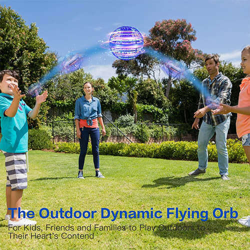 Hand Controlled Mini Flying Ball Toy Drone 360° Flying Hover UFO Ball