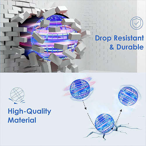 Hand Controlled Mini Flying Ball Toy Drone 360° Flying Hover UFO Ball