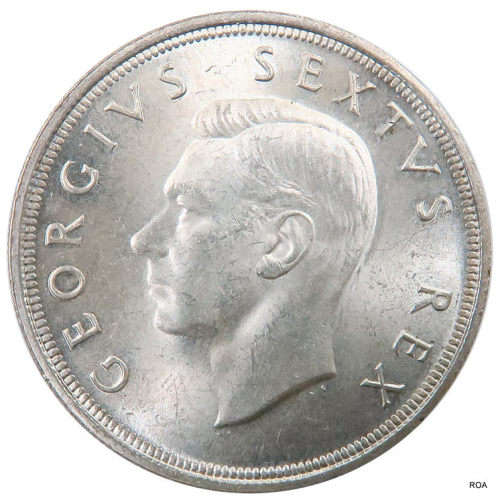 South Africa 5 Shillings, 1952, UNC
