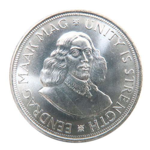 South Africa 50c,  (Crown size)  1964, SS Scarce (Prooflike)