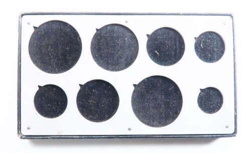1937 South African Proof set box. M. M. King George VI. Empty box .