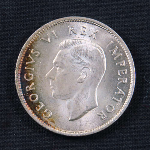 South Africa Two Shillings 1943 UNC