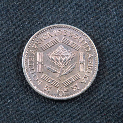 South Africa 6d 1933 UNC