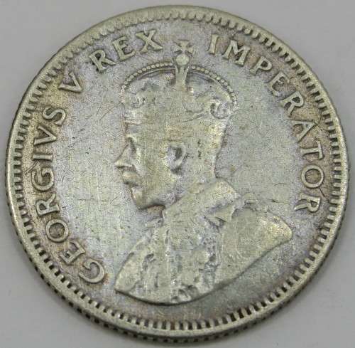 1925 South African Six Pence