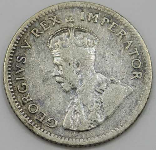 1923 South African Six Pence