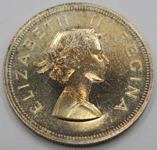 1956 South African 2 & a Half Shillings