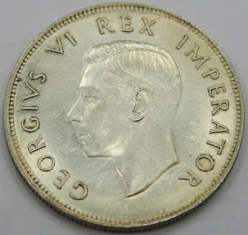 1937 South African 2 & a Half Shillings UNC